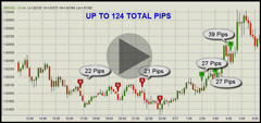 WATCH VIDEO - Bill Poulos shows you how to catch hundreds of pips